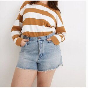 Madewell Light Wash Denim Shorts